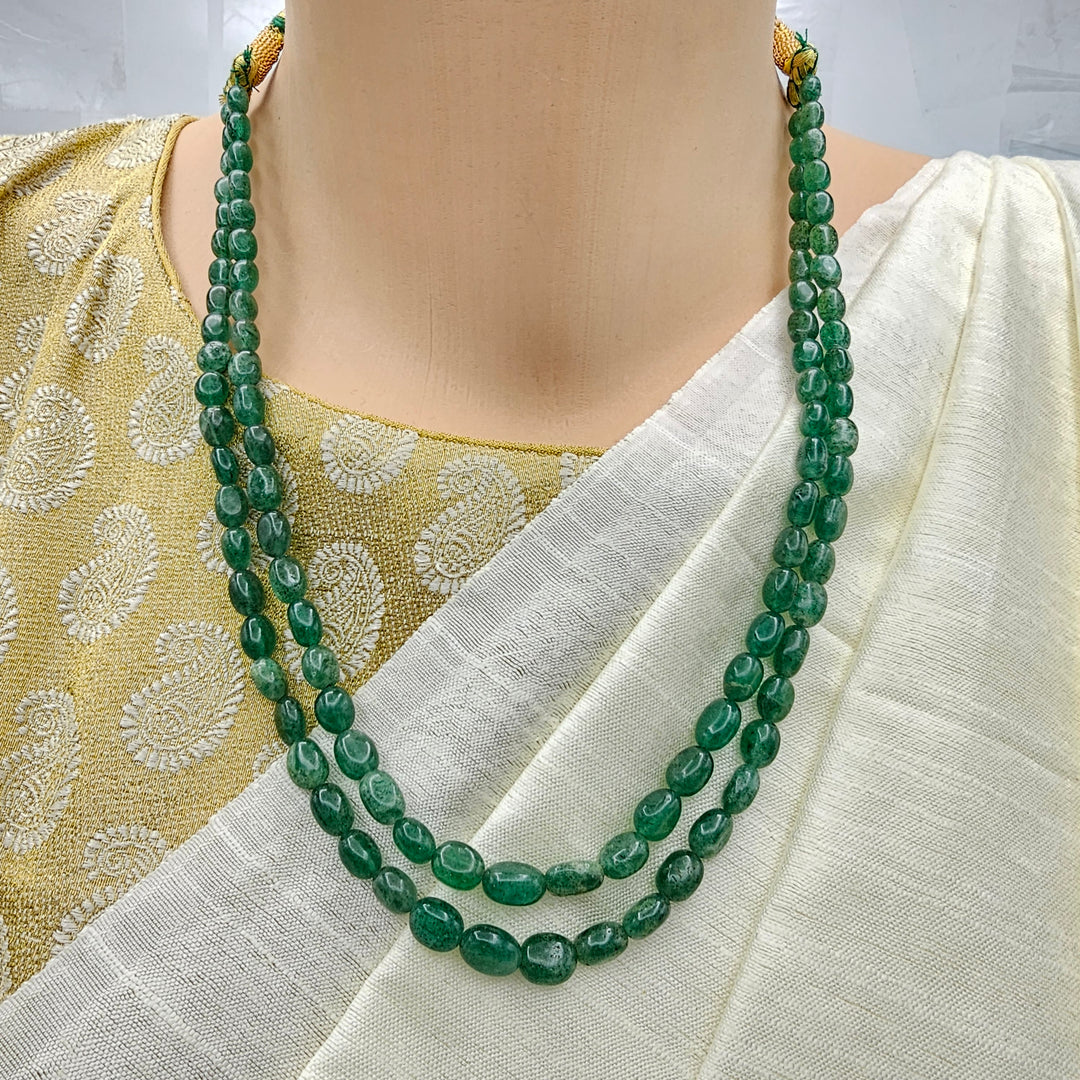 2L-18" Emerald Beads Chain