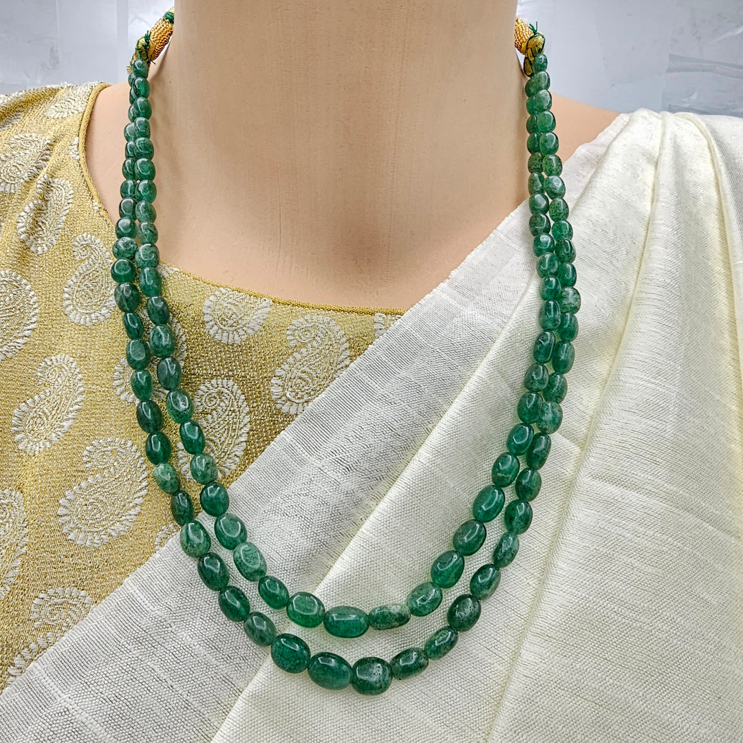 2L-18" Emerald Beads Chain