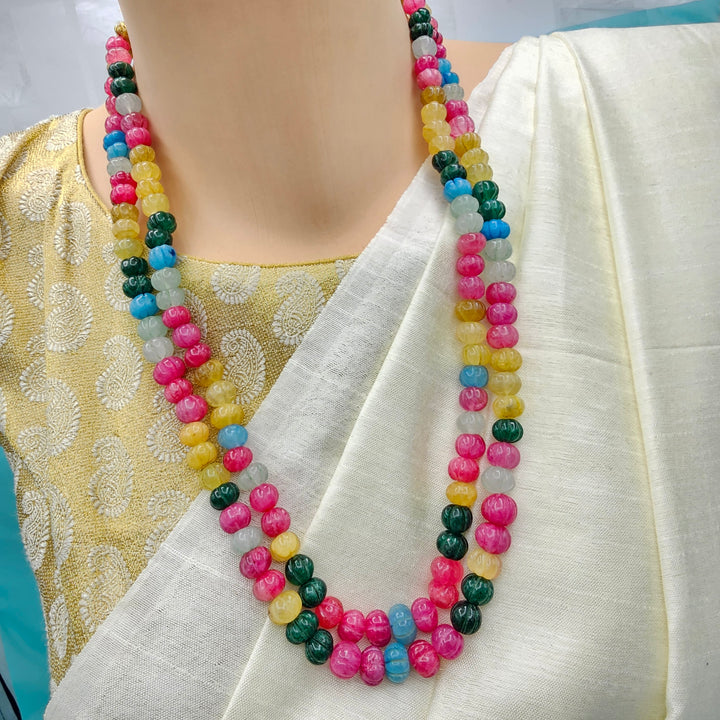 Multi-Color Pumpkin Beads