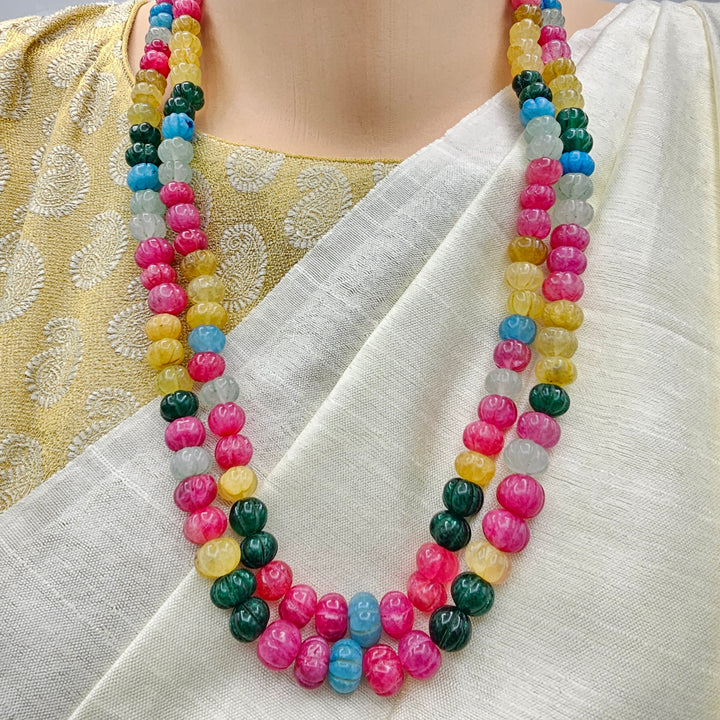 Multi-Color Pumpkin Beads