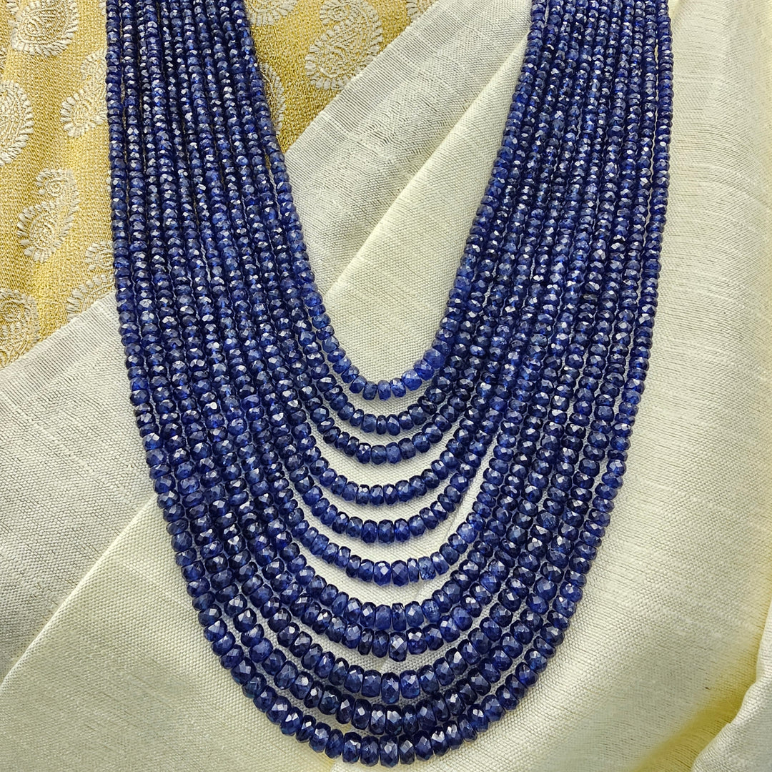 11 Layers Sapphire Beads