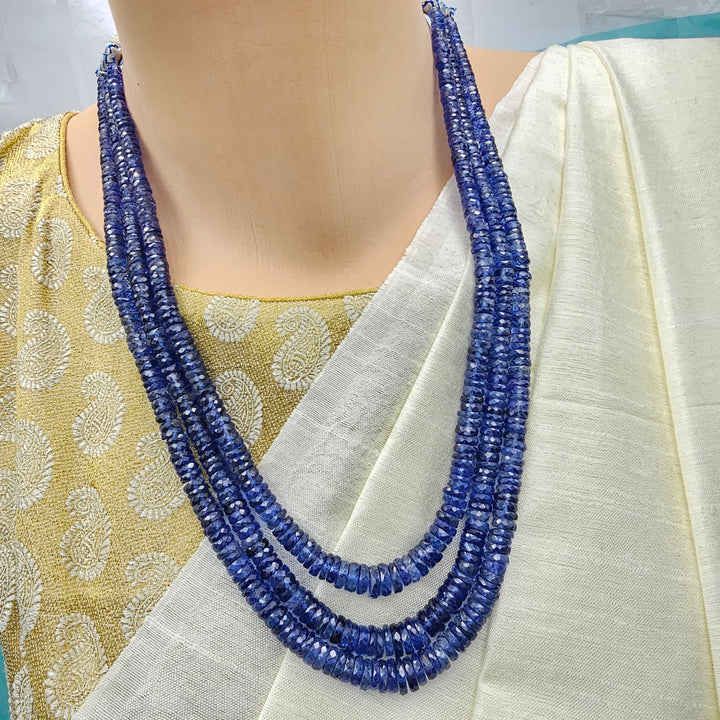 3 layers Sapphire Beads