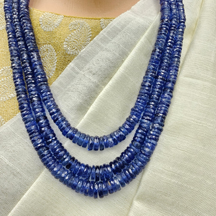 3 layers Sapphire Beads