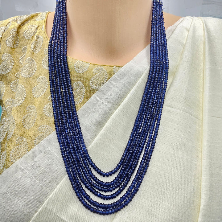 6 layers Sapphire necklace