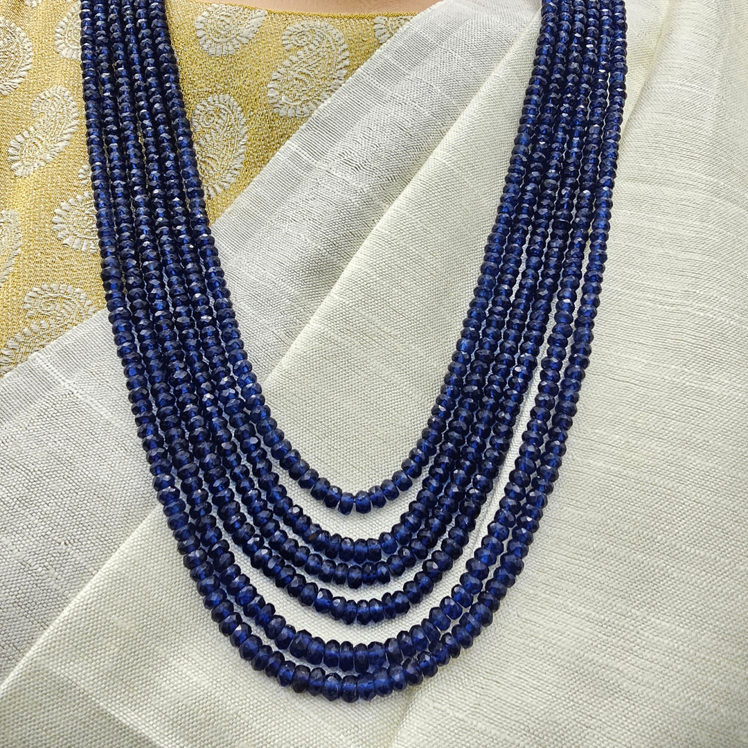 6 layers Sapphire necklace