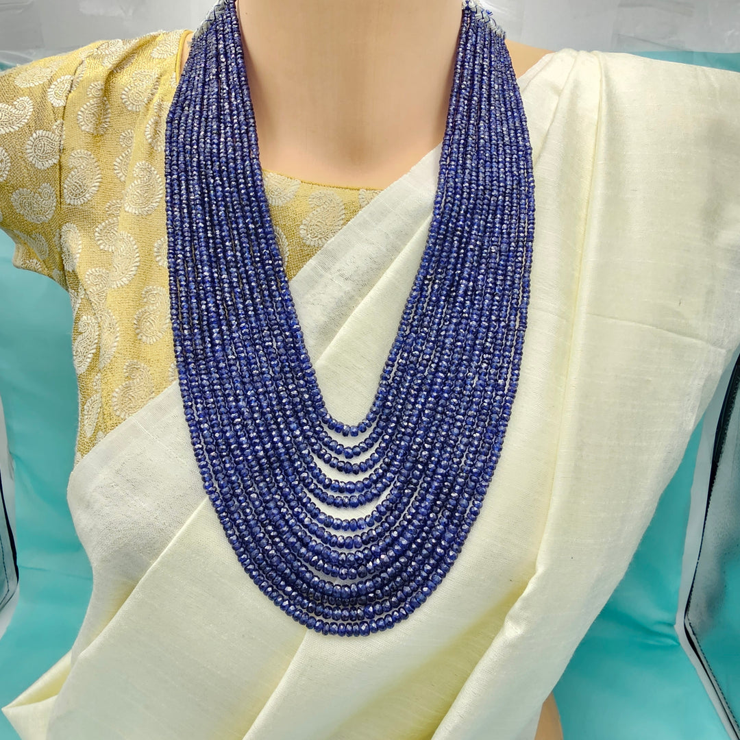 13 Layers AAA+ Sapphire necklace