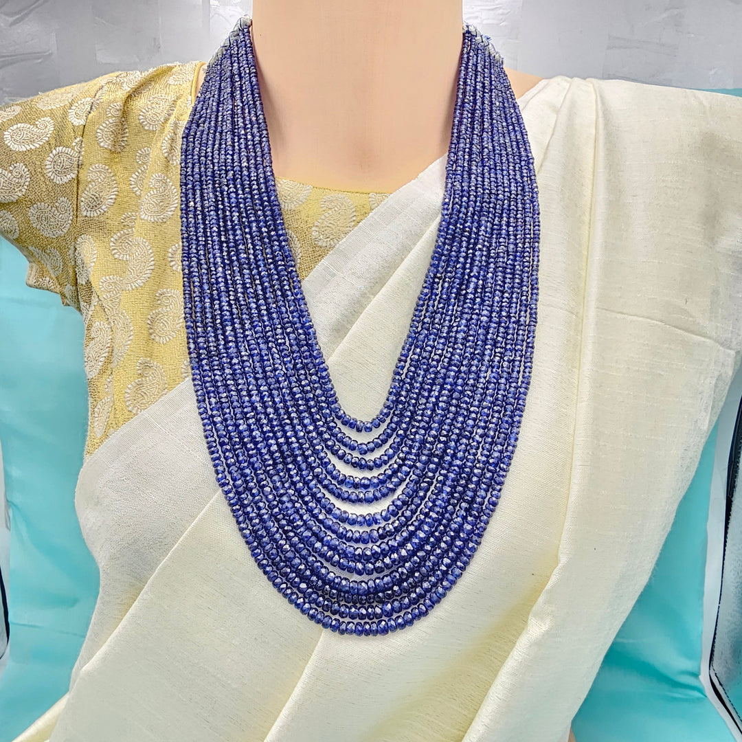 13 Layers AAA+ Sapphire necklace