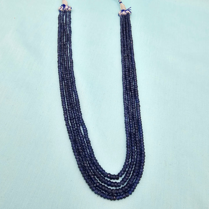 4 Layers Sapphire necklace