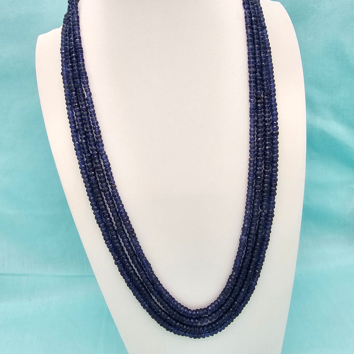 4 Layers Sapphire necklace