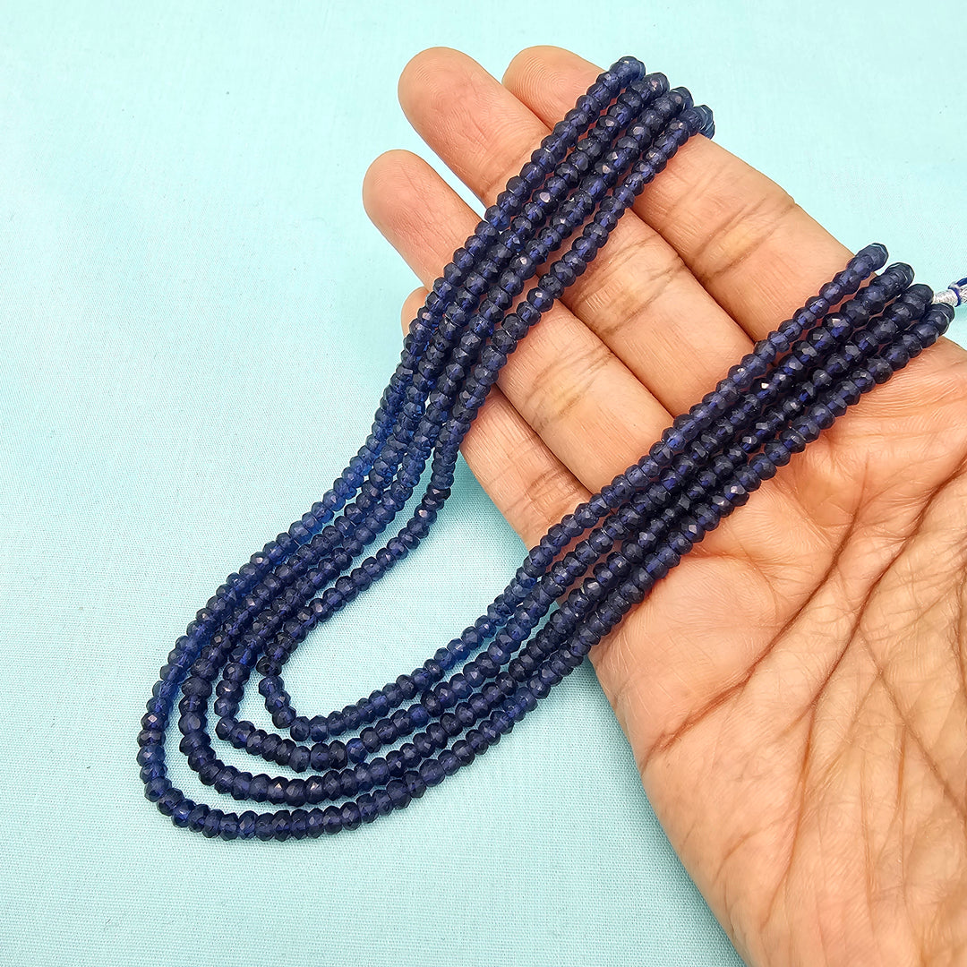 4 Layers Sapphire necklace