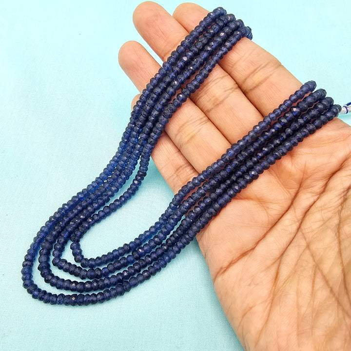 4 Layers Sapphire necklace