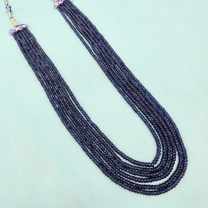 6 layers Sapphire necklace