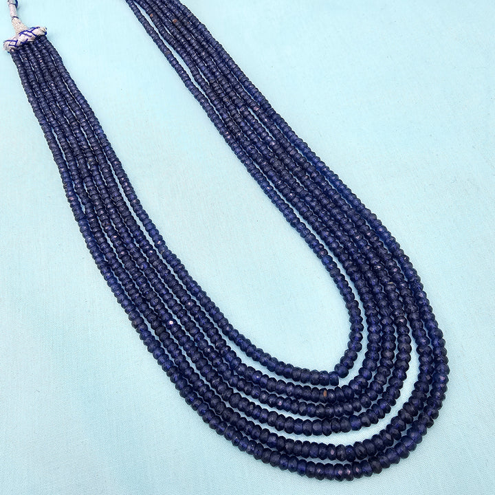 6 layers Sapphire necklace