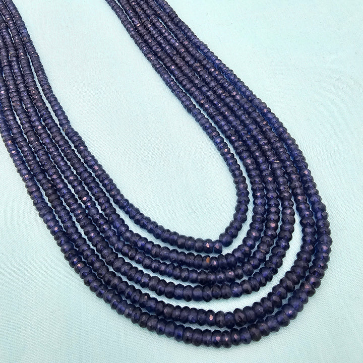 6 layers Sapphire necklace