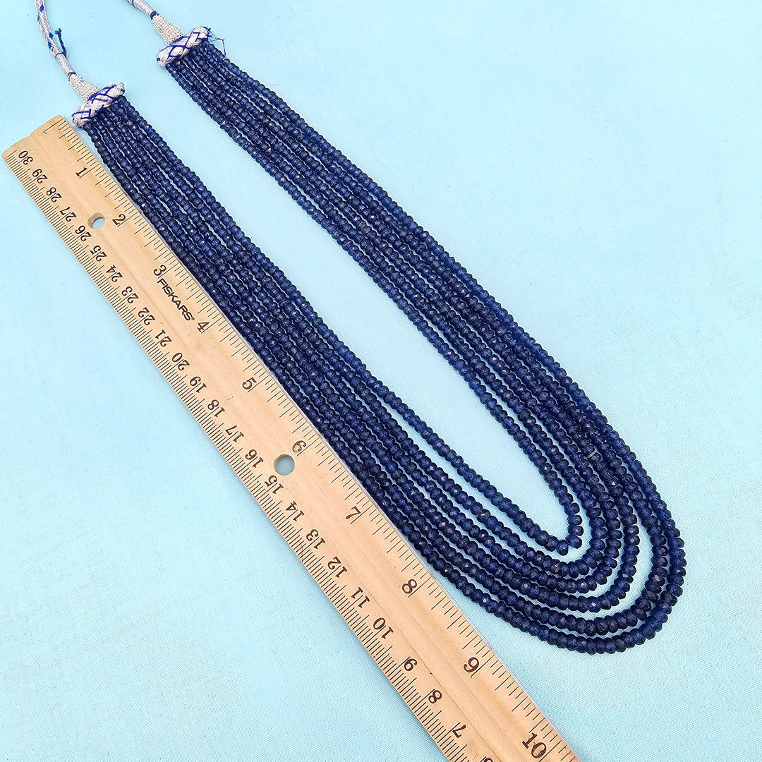 6 layers Sapphire necklace