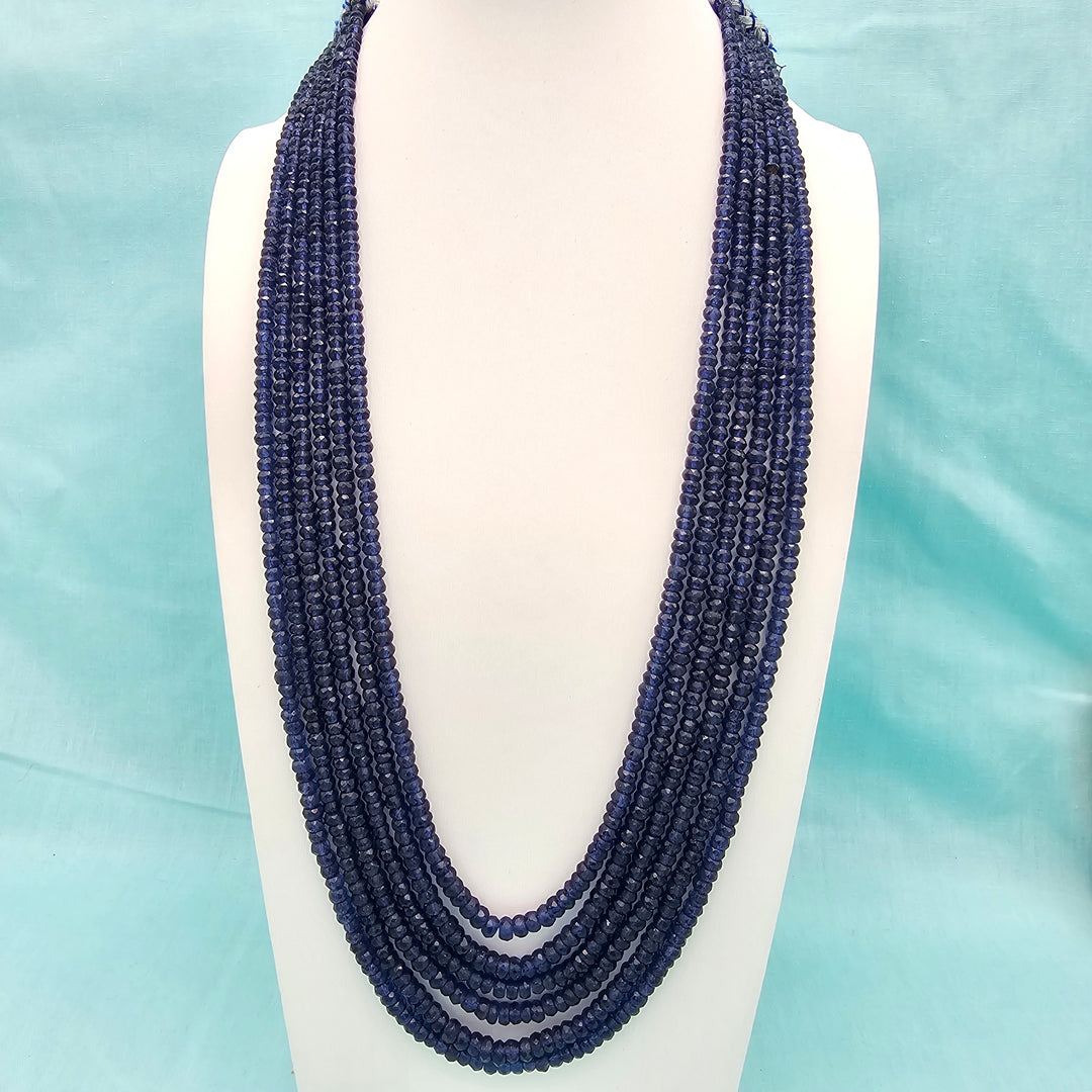 6 layers Sapphire necklace
