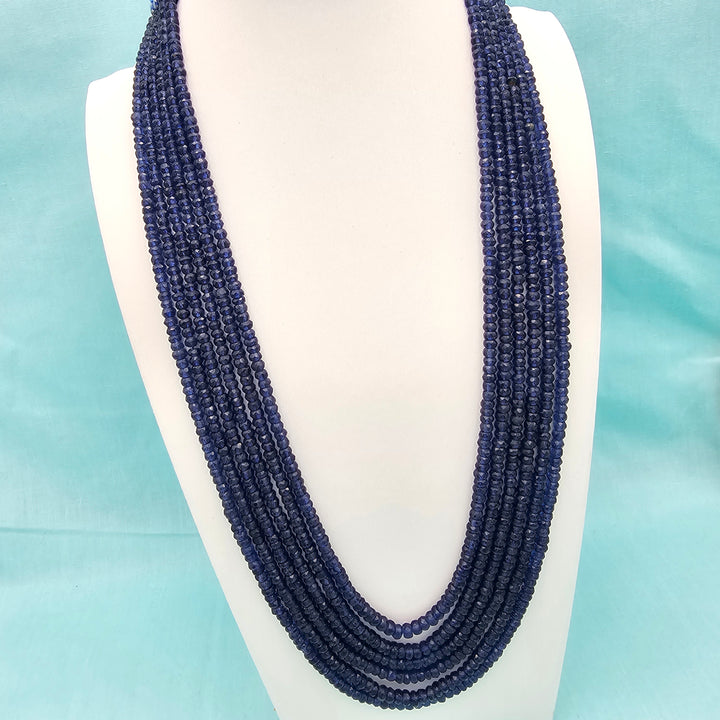 6 layers Sapphire necklace