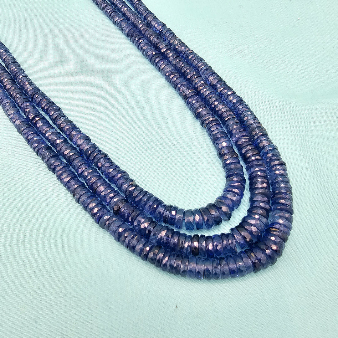 3 layers Sapphire Beads