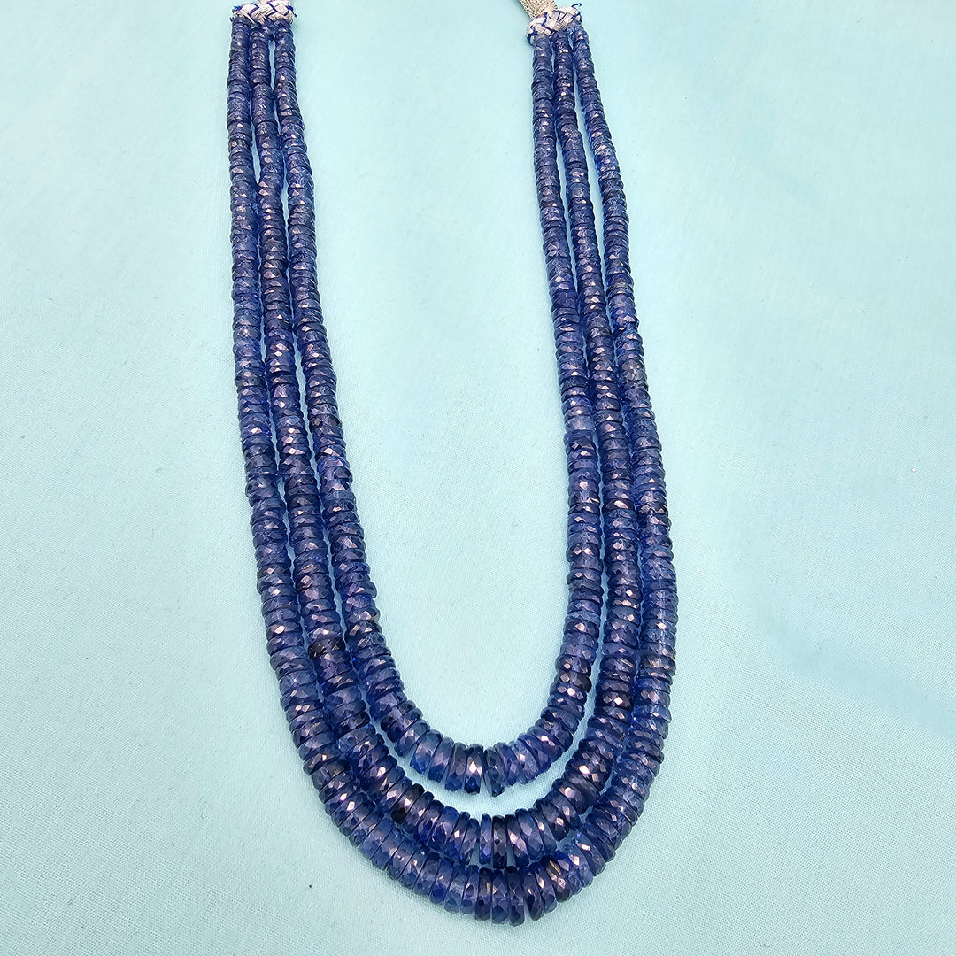 3 layers Sapphire Beads