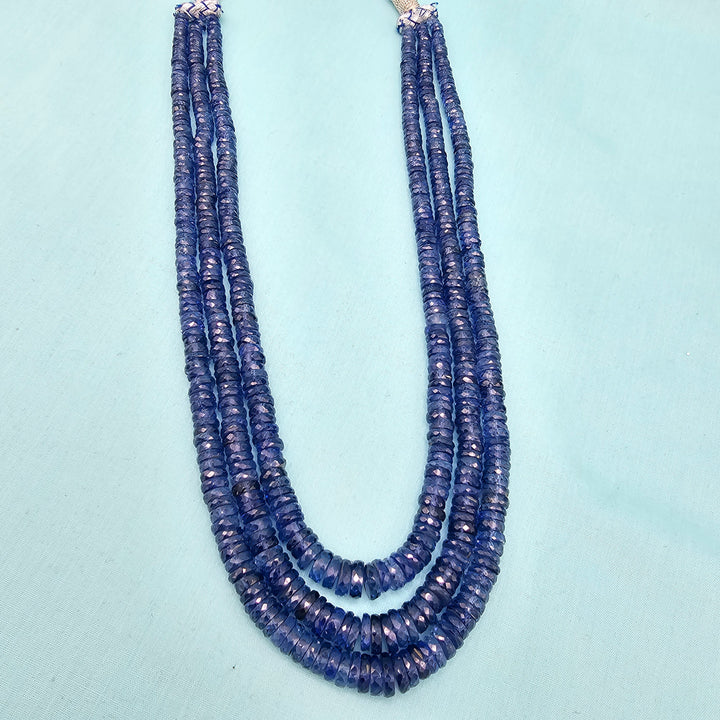 3 layers Sapphire Beads