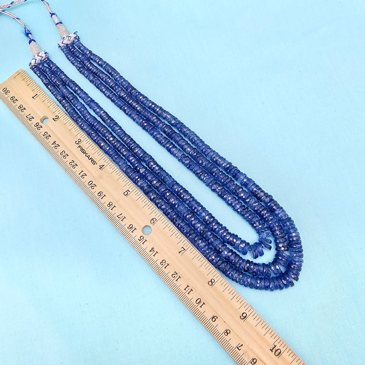 3 layers Sapphire Beads