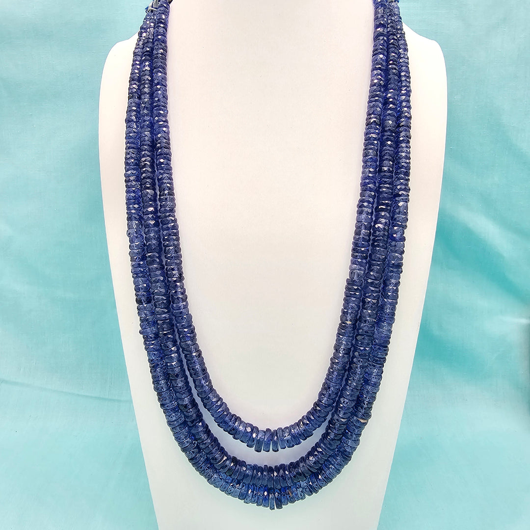 3 layers Sapphire Beads