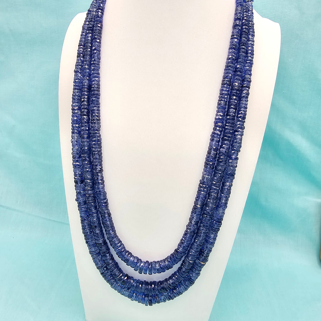 3 layers Sapphire Beads