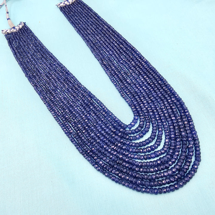 11 Layers Sapphire Beads
