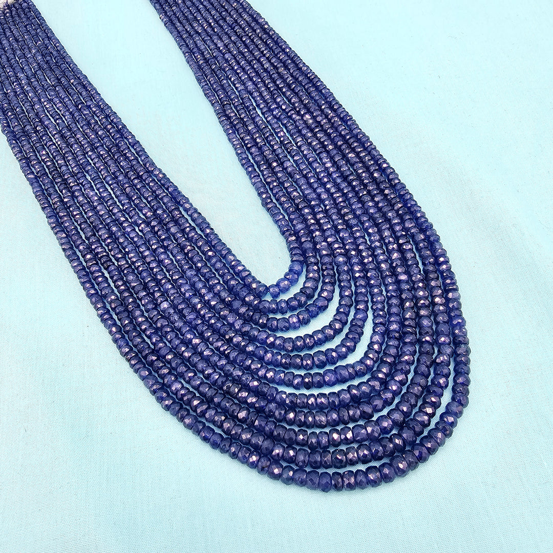 11 Layers Sapphire Beads