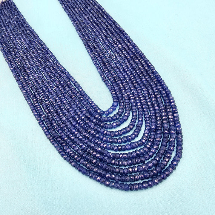 11 Layers Sapphire Beads