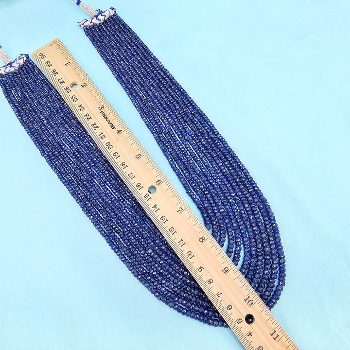 11 Layers Sapphire Beads