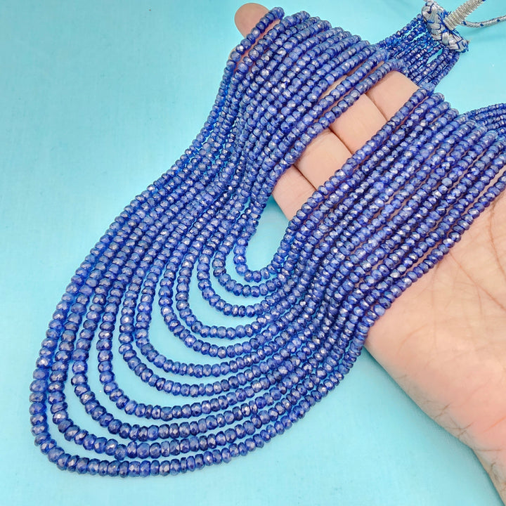 11 Layers Sapphire Beads