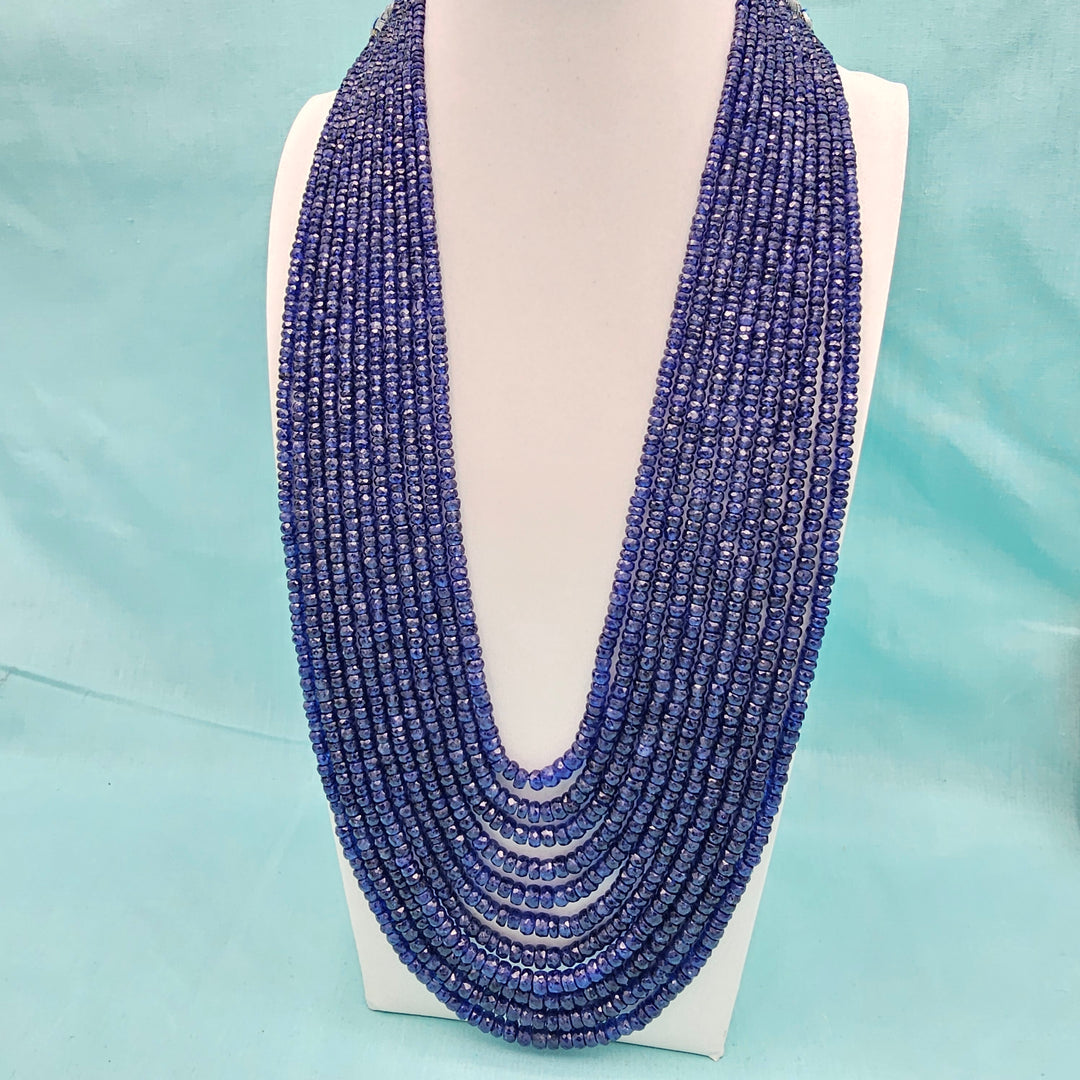 11 Layers Sapphire Beads