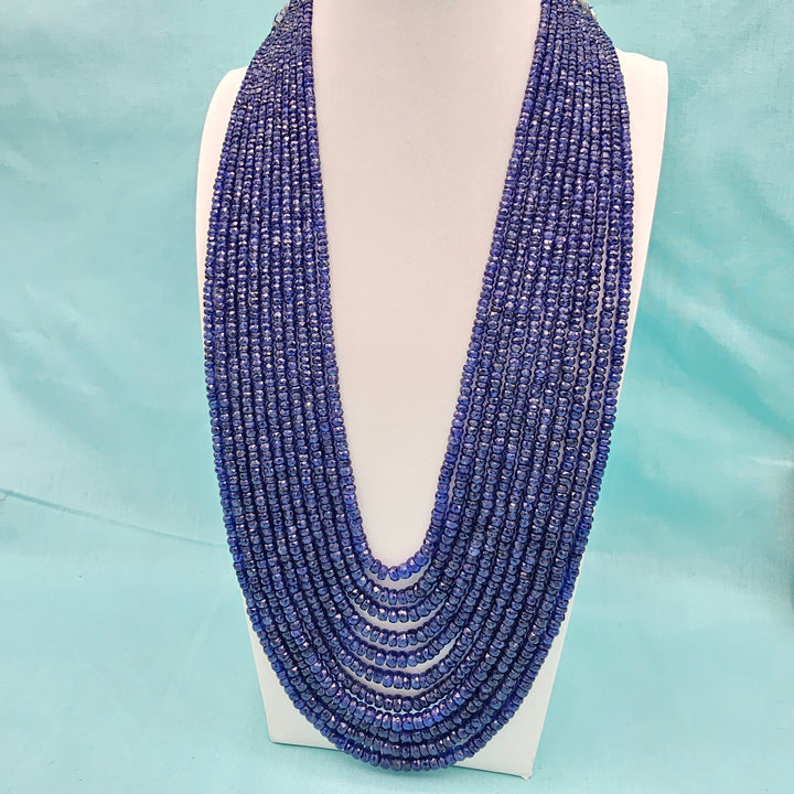 11 Layers Sapphire Beads