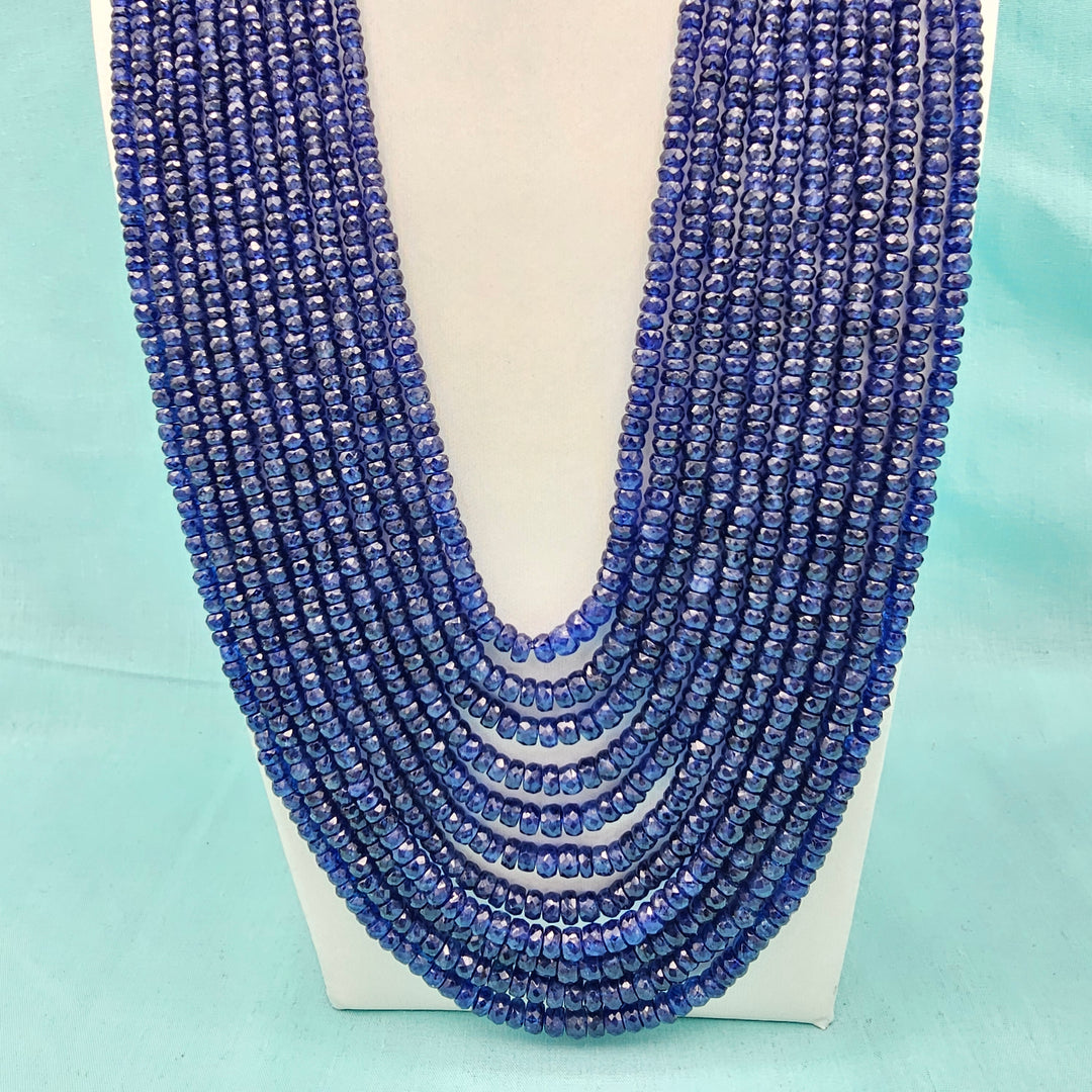 11 Layers Sapphire Beads