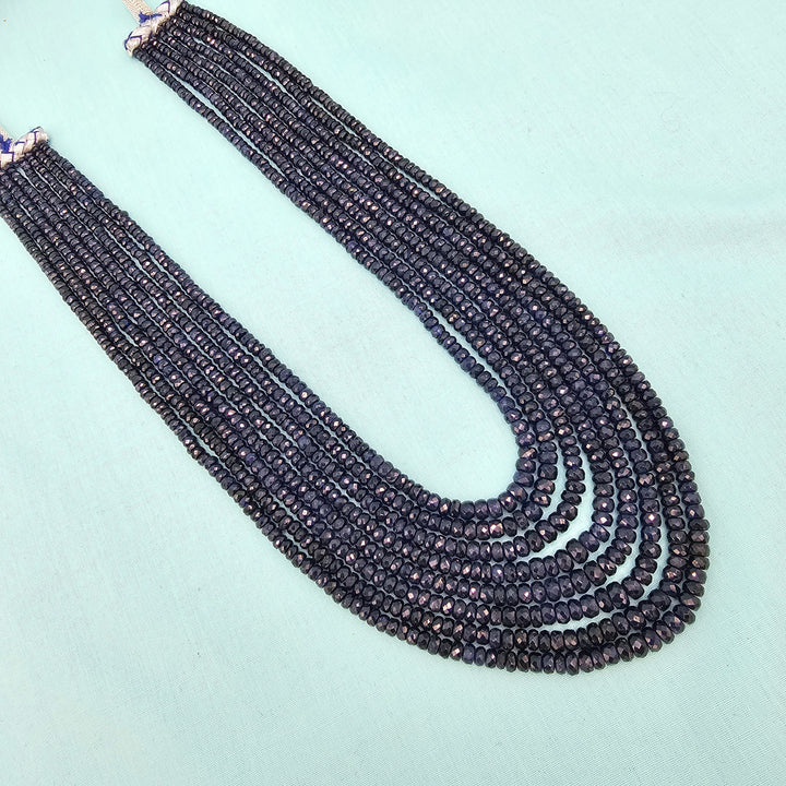 8 layers AAA+ Sapphire Beads