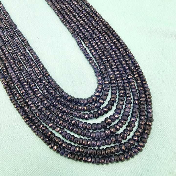 8 layers AAA+ Sapphire Beads