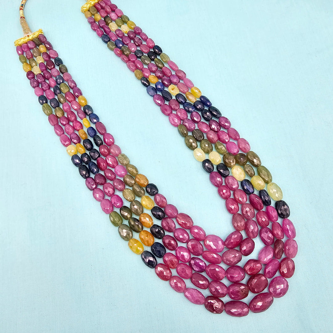 AAA+Precious Faceted Necklace