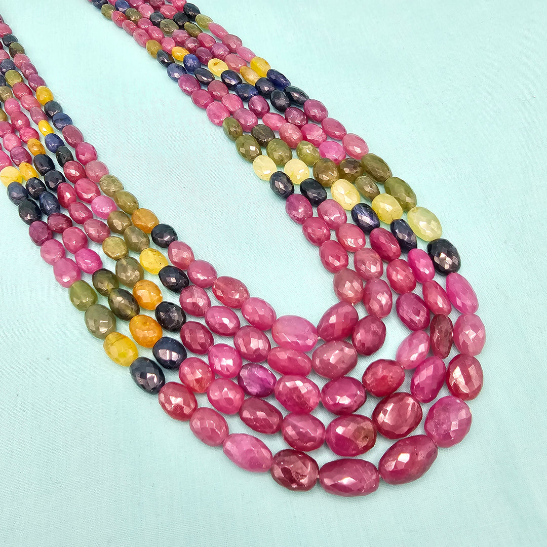 AAA+Precious Faceted Necklace