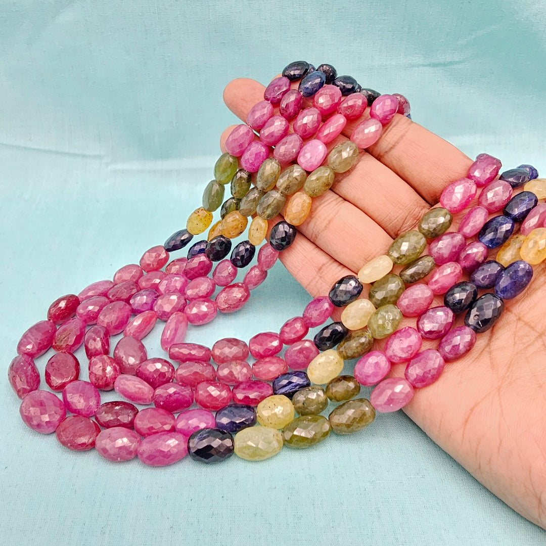 AAA+Precious Faceted Necklace