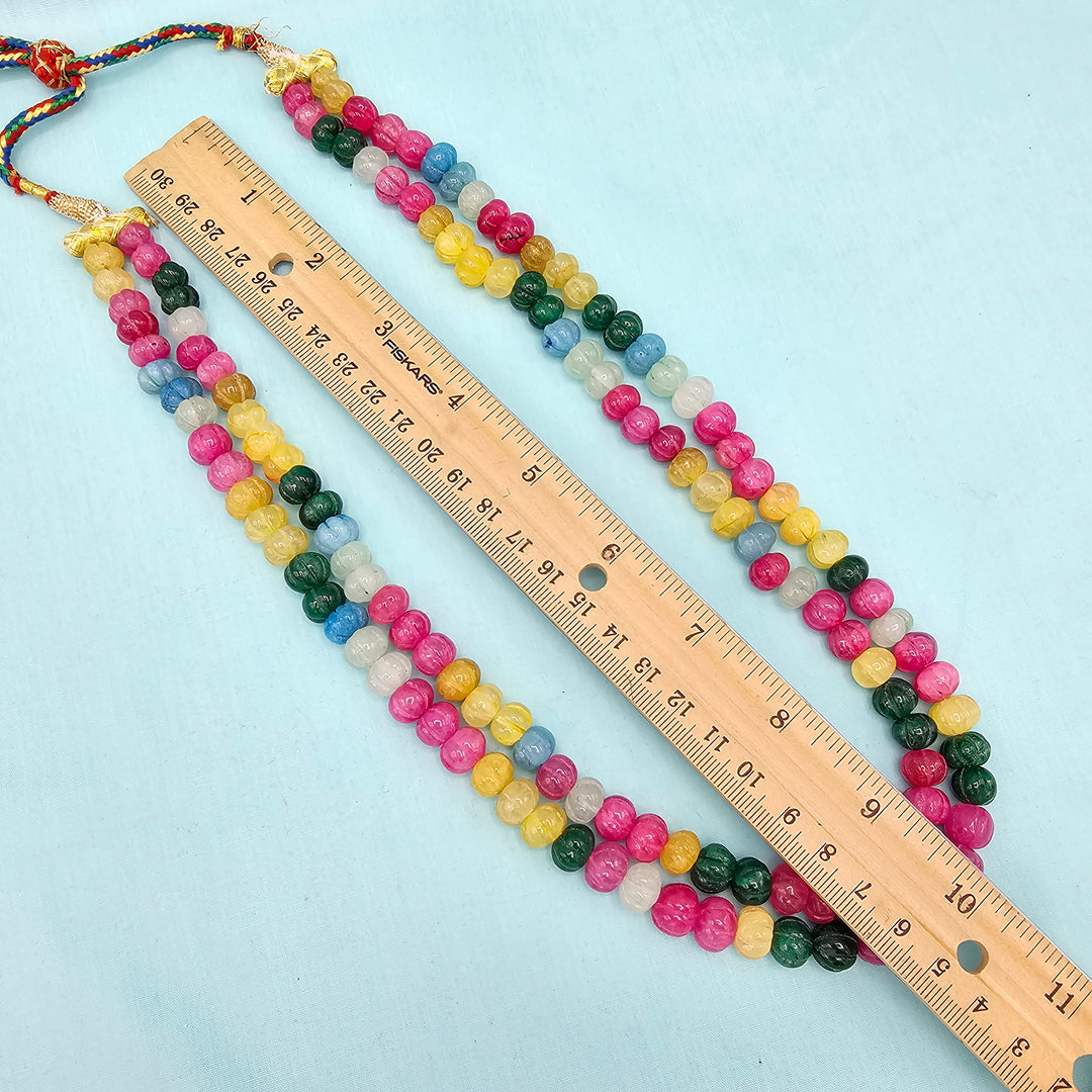 Multi-Color Pumpkin Beads