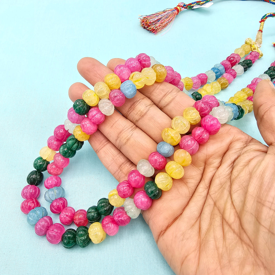 Multi-Color Pumpkin Beads