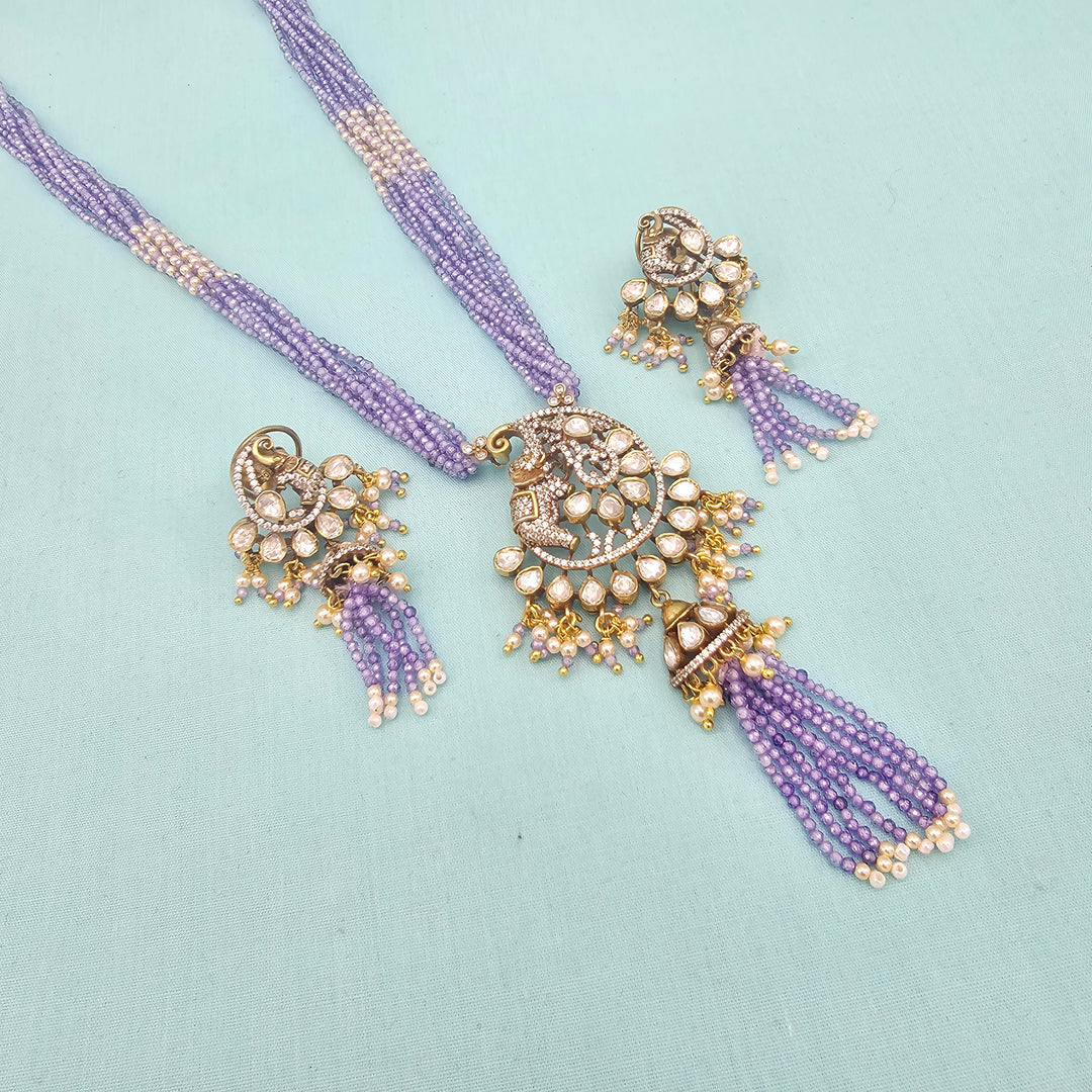 Silver Amethyst necklace