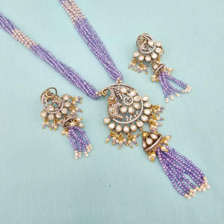 Silver Amethyst necklace