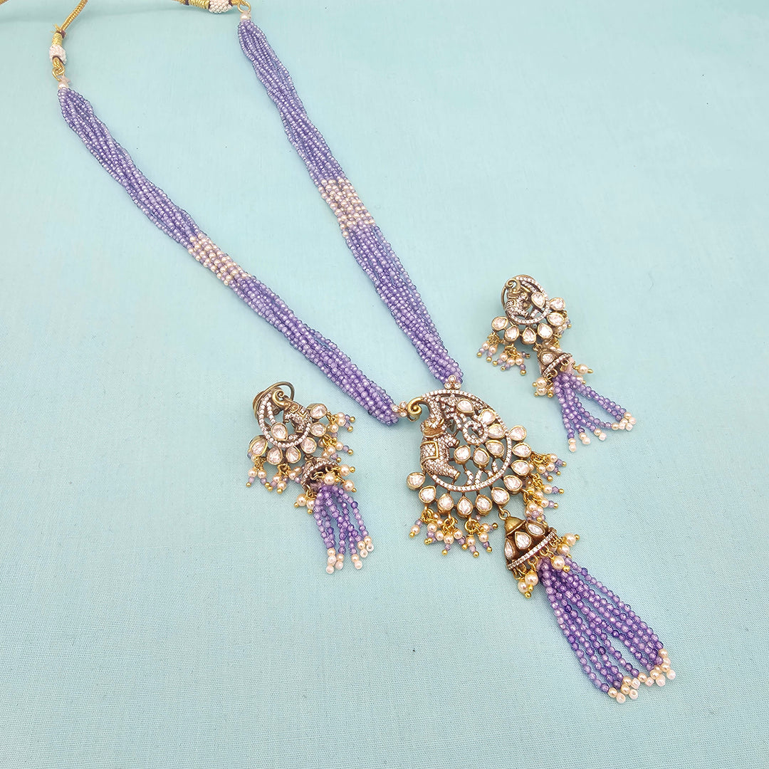 Silver Amethyst necklace