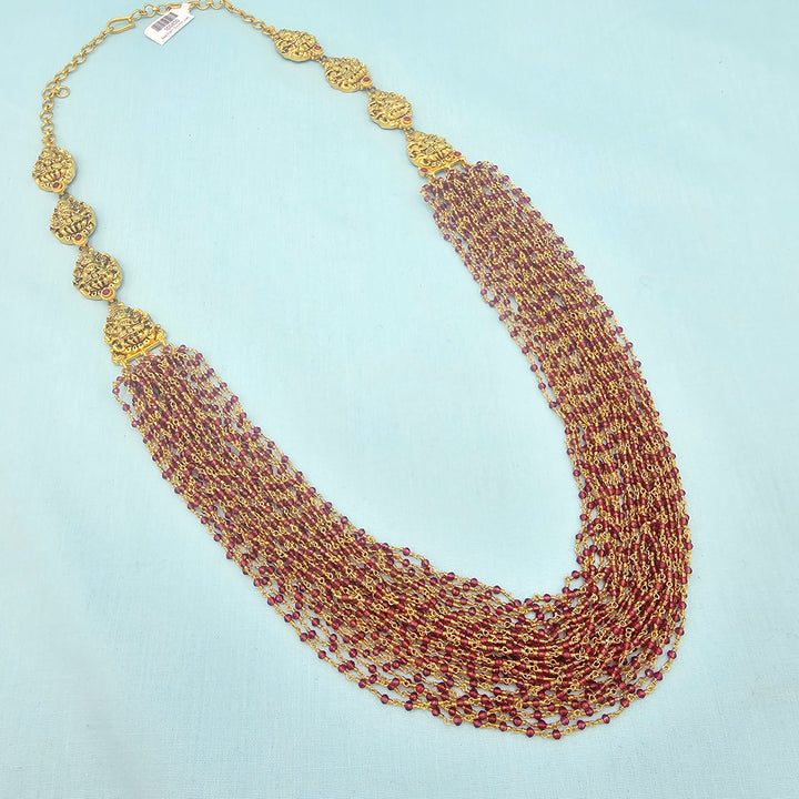 27 layers Ruby necklace