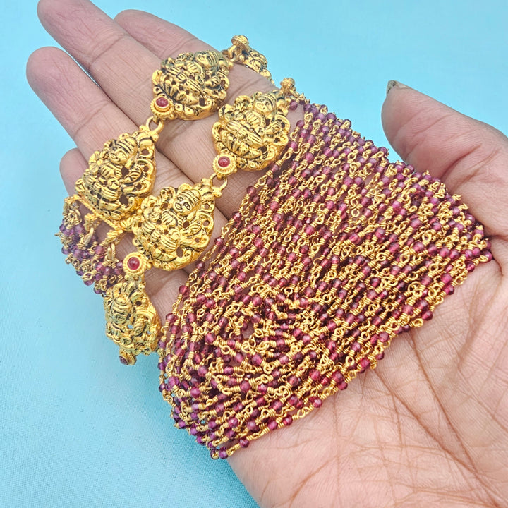 27 layers Ruby necklace