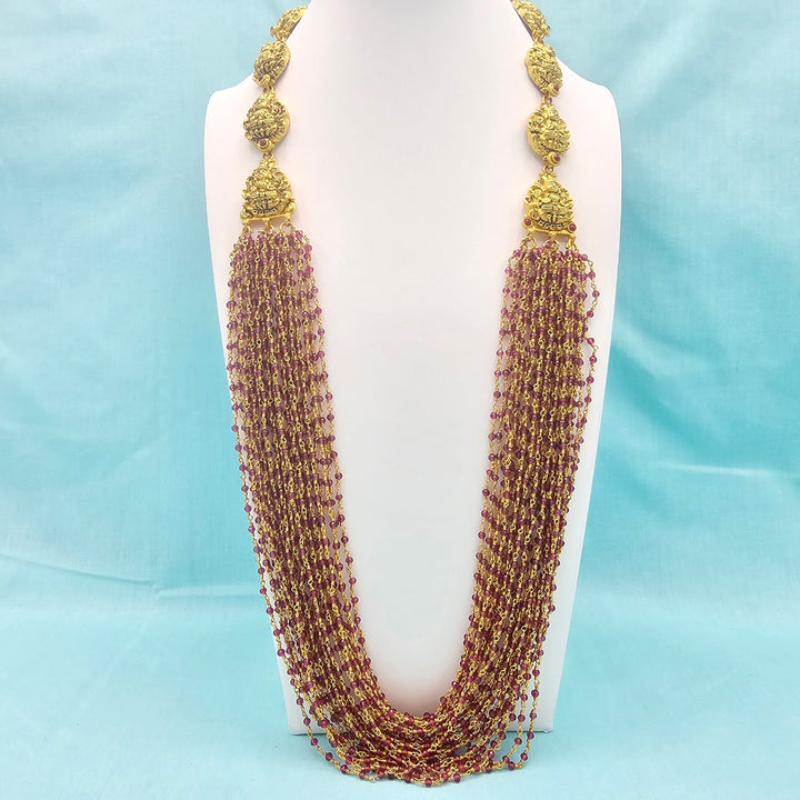 27 layers Ruby necklace