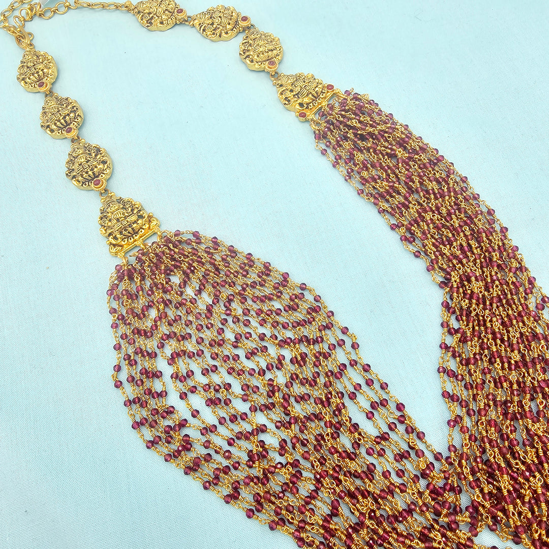 27 layers Ruby necklace