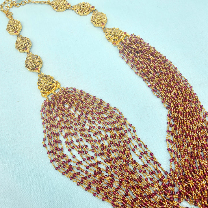 27 layers Ruby necklace